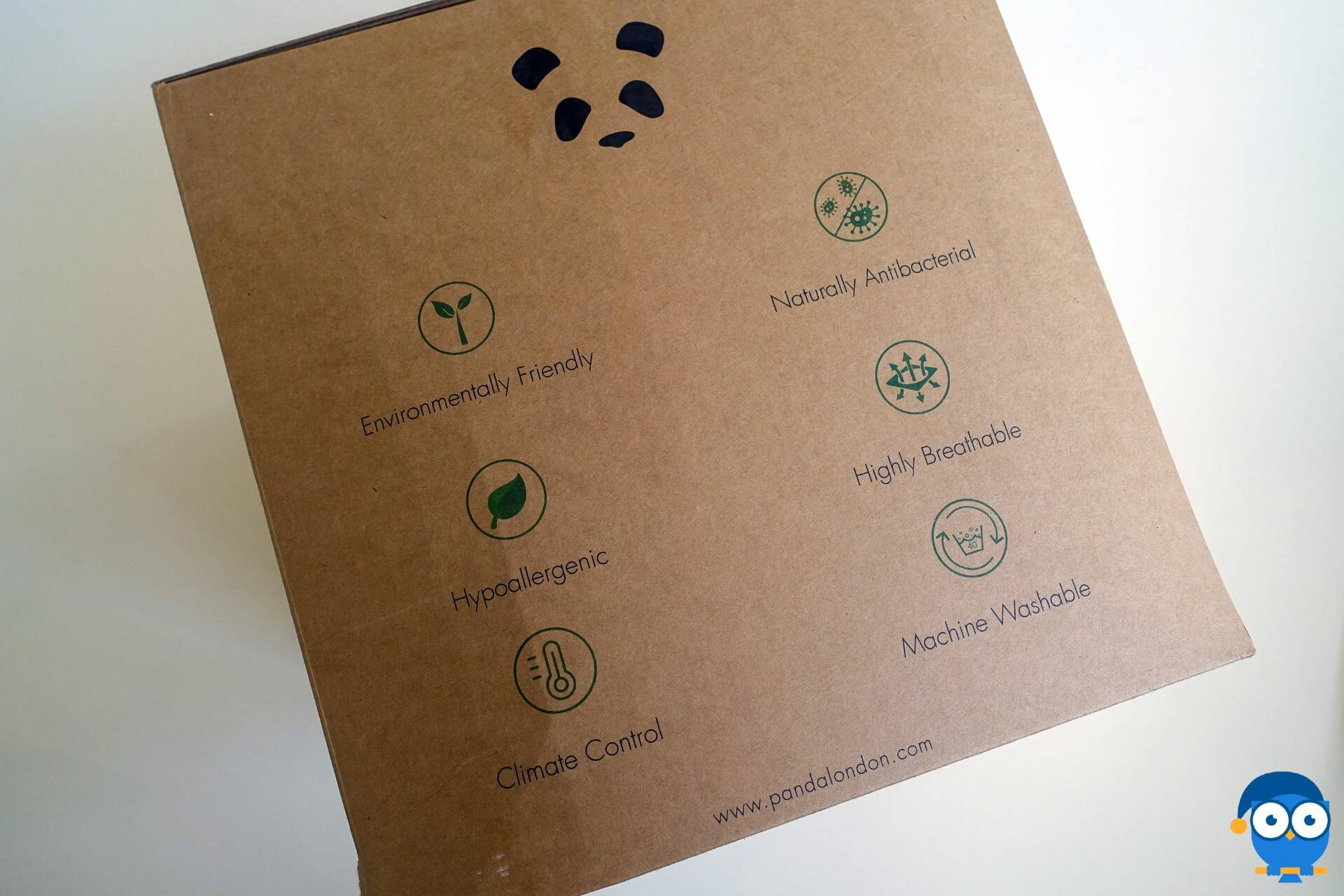 Panda duvet box features